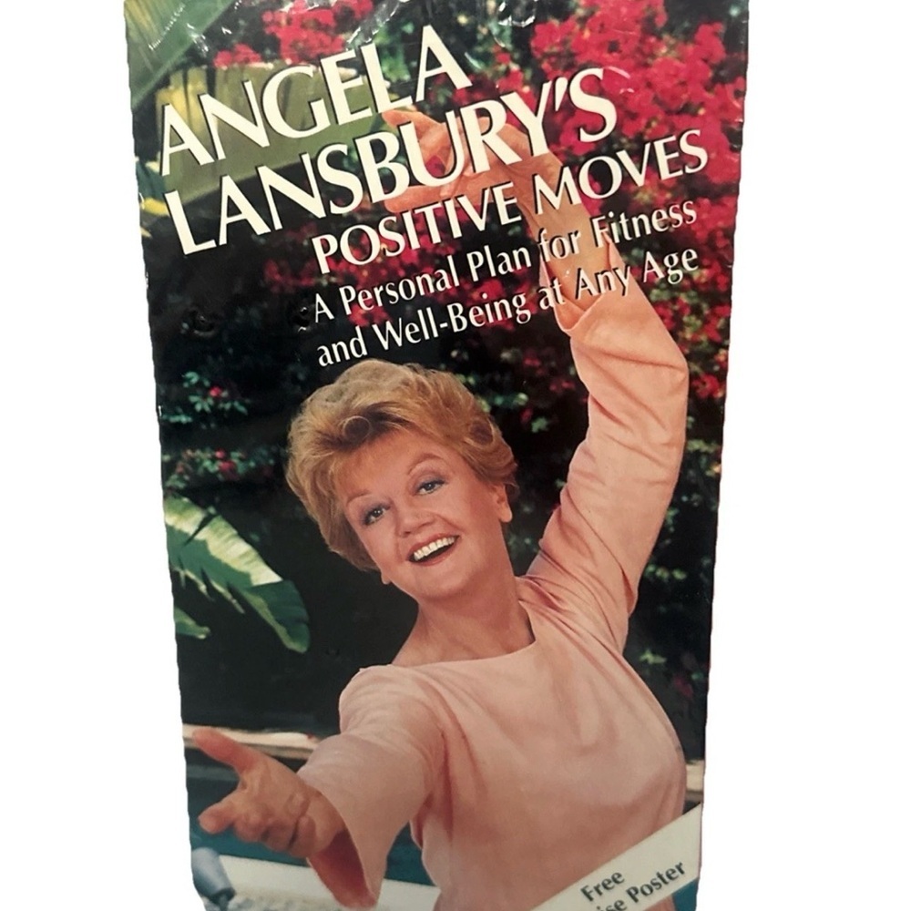 Angela Lansbury's Positive Moves VHS Fitness & Well-Being At Any Age NEW SEALED